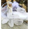 White Cauldron Ritual Sand Bottle Gift Kit 4oz Ritual Crystal