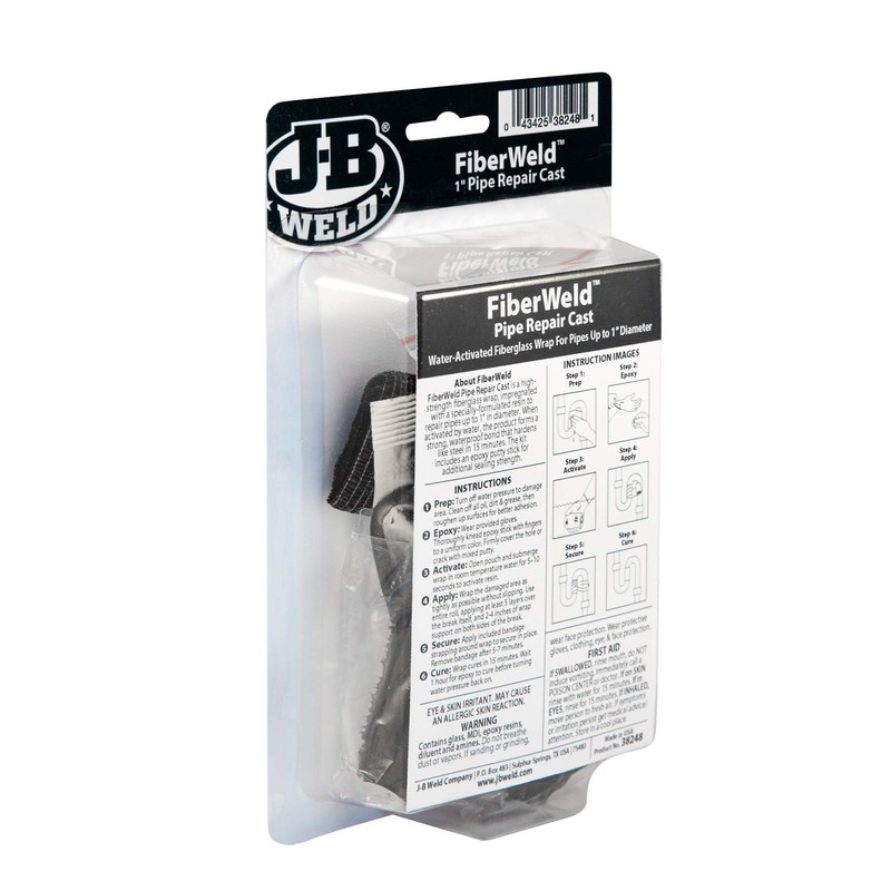 FiberWeld Pipe Repair Cast 2x48 Inch – High Strength Adhesive