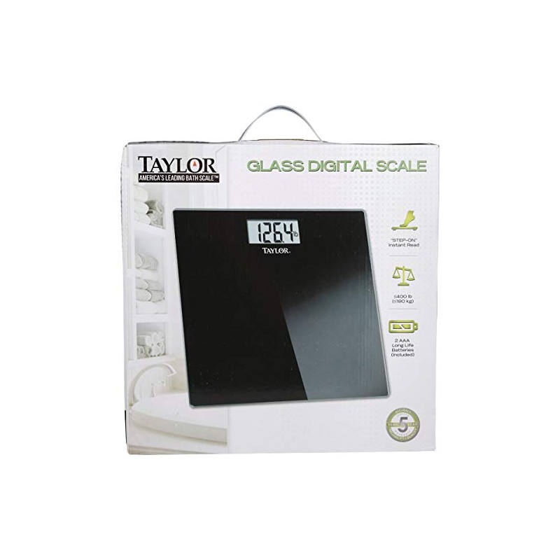 Taylor Digital Scales for Body Weight, Highly Accurate 400 LB