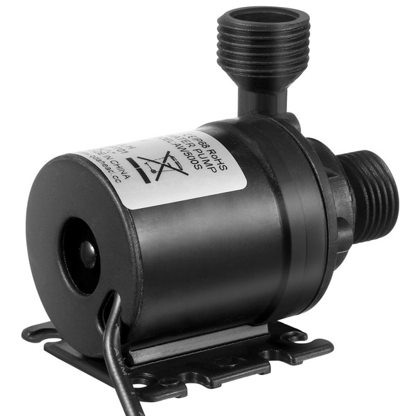 ULTECHNOVO Bürstenlose Tauchpumpe 800 L/H 5 M Dc 12 V