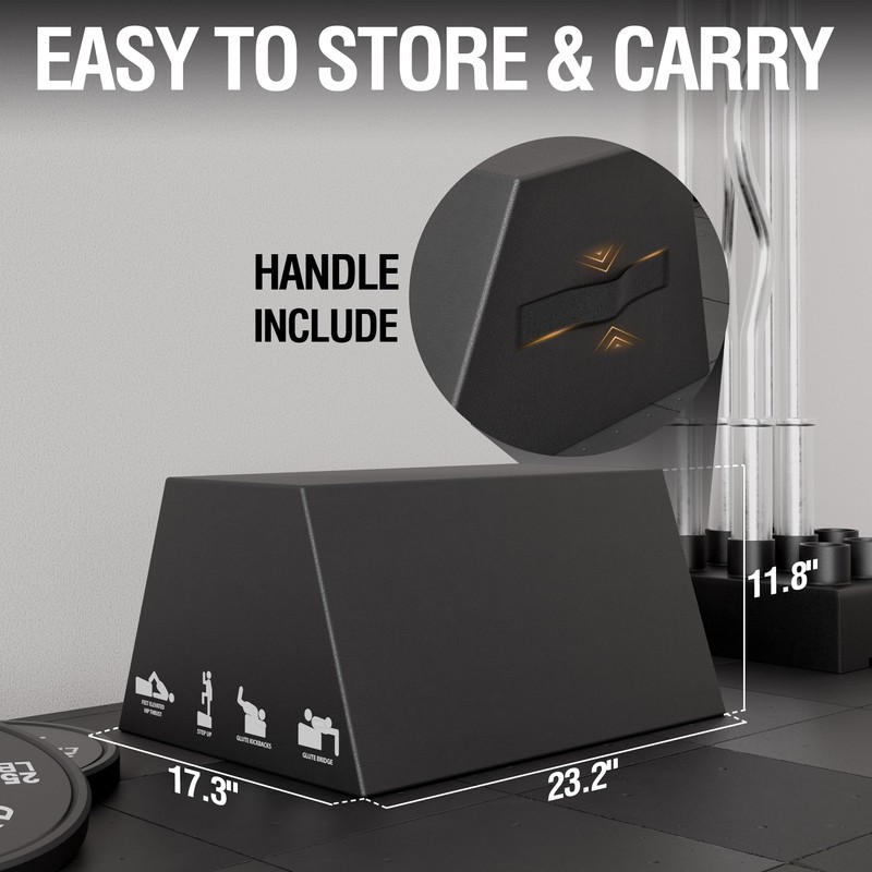 Mikolo Hip Thrust Bench, Hip Thrust Machine at Home for