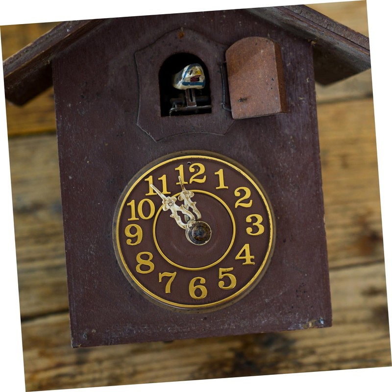 Mobestech Elegant Cuckoo Clock Sturdy Clock with Unique Design Easy