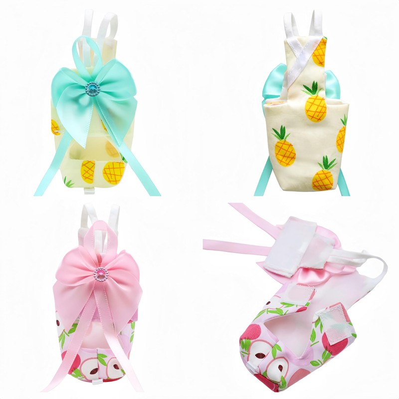 Magnoloran 2 Pcs Bird Diapers Bird Harness Flight Suits Diapers
