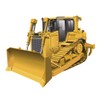 StikArt Yellow Bulldozer Construction Truck Wall Decal (Small)