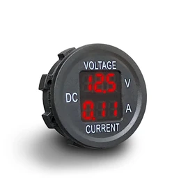 MGI SpeedWare 2-in-1 Voltmeter/Ammeter 12vDC with LED Digital Display (Red)