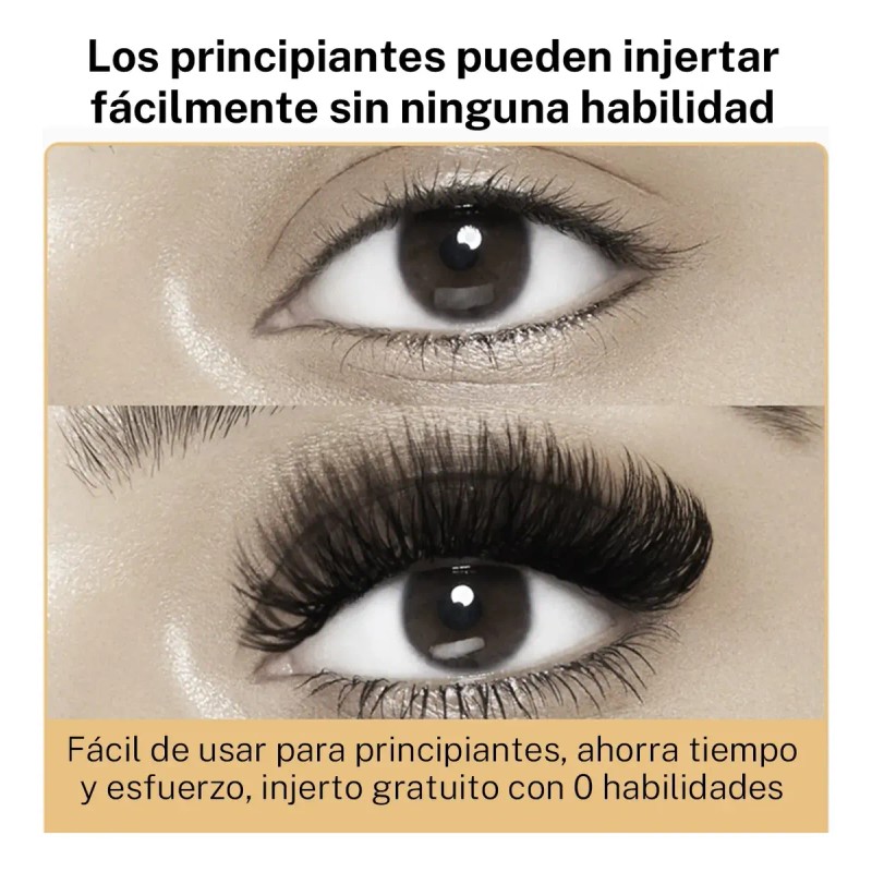 Nagaraku Extensiones De Pestañas 8d W Shape