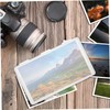 DOITOOL 2Pcs Transparent Cards Organizer Cases Durable Plastic Storage Boxes