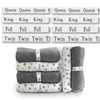 JMGO 8pcs Bed Sheet Organizer Bands Set Elastic Bedsheet Straps