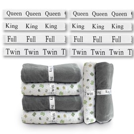 JMGO 8pcs Bed Sheet Organizer Bands Set Elastic Bedsheet Straps Pillowcases Bedding Sheets for Drawer Closet Laundry Dorm Room Storage Organziers (King,Queen,Twin,Full)