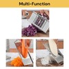 EZONEDEAL 3 in 1 Vegetable Chopper Set, Multipurpose Vegetable Slicer