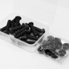 (15 Sets) M8 x 20mm Bolts and Nuts Set Half