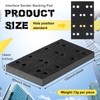 Dimsile 2 Pcs Soft Black Foam Sanding Pads Interface Sander