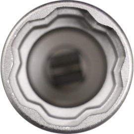 TONE HP4NQFW-3236 Double Quick Fit Socket for Impacts, 0.5 inches (12.7 mm) (1/2 mm), Double Face Width 1.3 x 1.4 inches (32 x 36 mm)