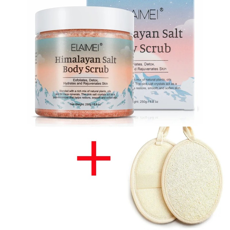 Matcha Turmeric Body Scrub for Exfoliating – Himalayan Salt Polish
