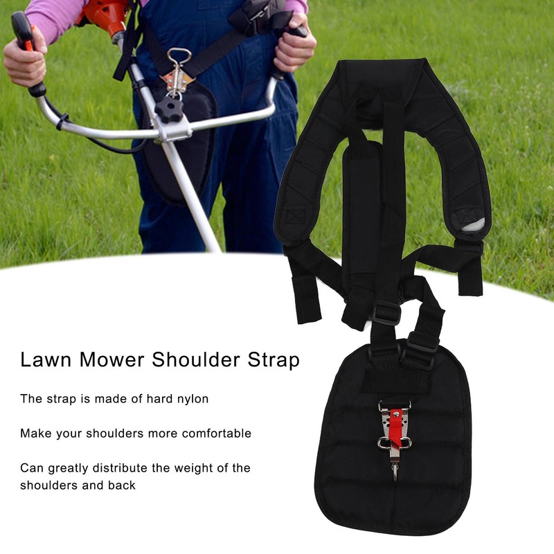 Trimmer Shoulder Strap Black Comfort Padded Belt Strap for Trimmers