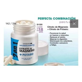 Citrato De Magnesio  Potasio Suplemento