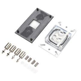 Heayzoki CPU Water Block Copper Base with Micro Channel Water Cooling DIY Kit for AM2 AM2+ AM3 AM3+ AM4 FM2+ Desktop Server