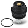 A-Premium Oil Filter Housing Cap Assembly Compatible with Toyota Tundra