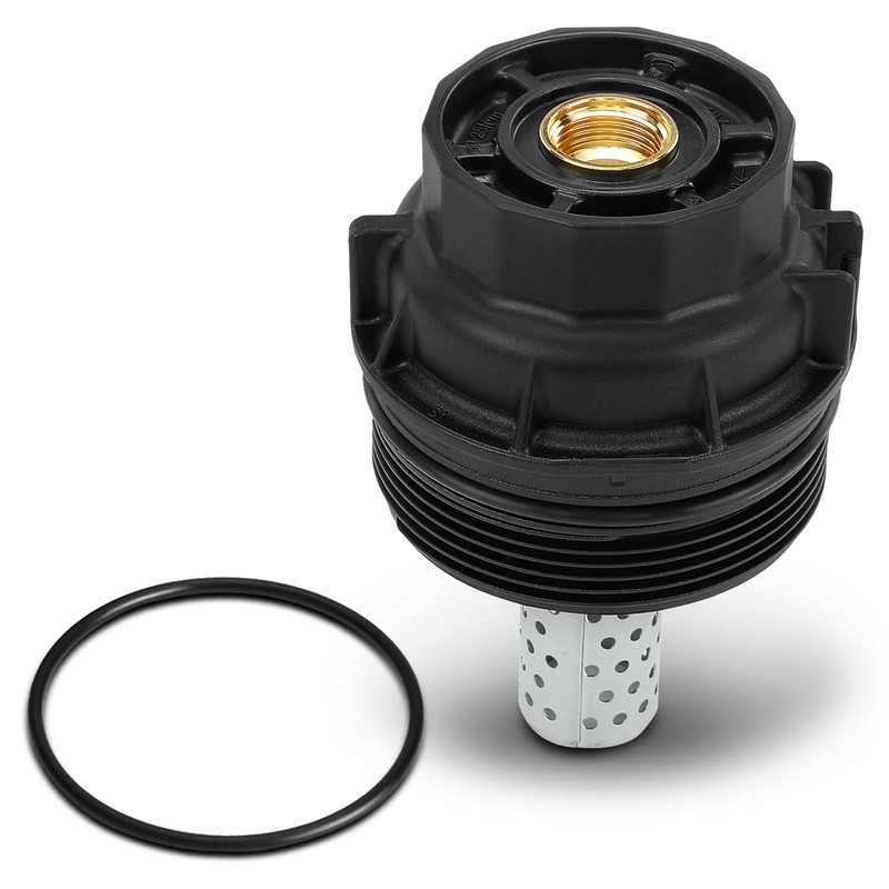 A-Premium Oil Filter Housing Cap Assembly Compatible with Toyota Tundra