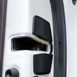 Ahvqevn 2 Set Car Door Lock Buckle Upgraded Stabilizer Cover Latch Stopper - Series for Eliminating Abnormal Space