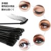 100pcs Disposable Eyelash Brushes Eyebrow Brushes Screw Brushes for Eye