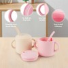 Silicone Baby Cup with Straw, Straw Cup for 6 months+