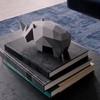 Yona DIY, Small Rhino Papercraft Kit, Small Rhino Paper Model,