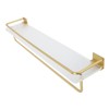Bathroom Towel Rack Holder Acrylic Wall Mounted Hanging Storage Shelf