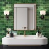 Art3d Peel and Stick Green Wall Tiles – 12"x12" Thicker