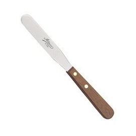 Ateco Small S/S 4-1/4" Spatula w/ Wood Handle
