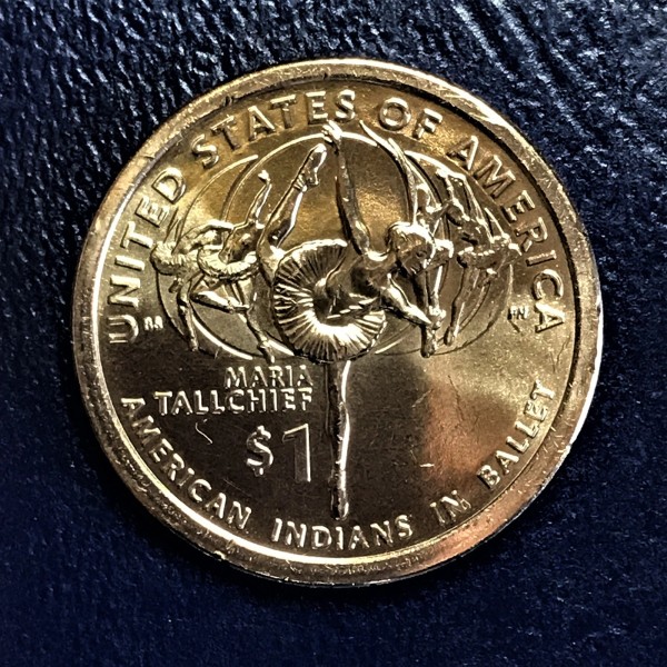 2023 P BU Uncirculated Sacagawea Dollar Maria Tallchief from Mint