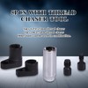 Rlokciy 5-Piece Forged O2 Oxygen Sensor Socket & Thread Chaser