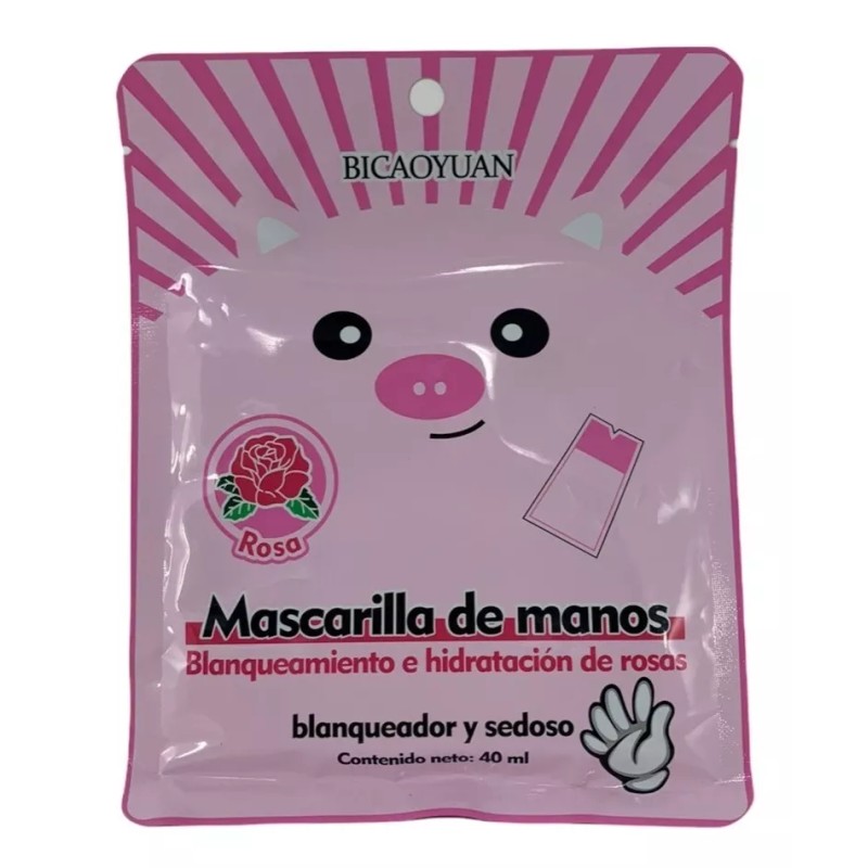 bicaoyuan 2 Pack- Mascarilla Para Manos De Rosas Y Arandanos
