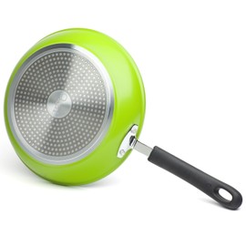 12" Green Ceramic Frying Pan by Ozeri – 100% PTFE, PFAS, APEO, GenX, NMP and NEP-Free German-Made Coating