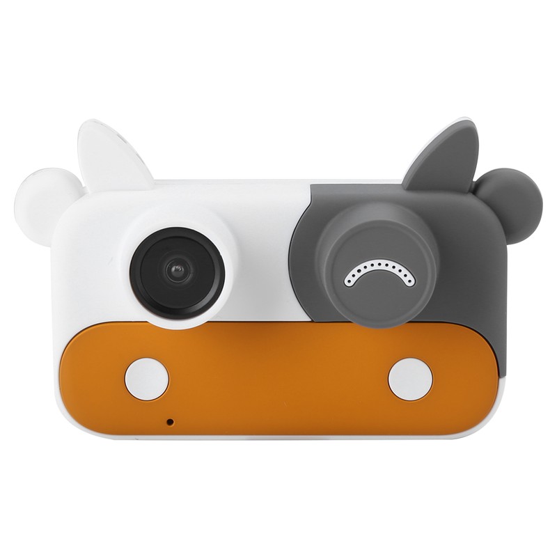 TLXKC103 Cow High Definition Children's Toy Camera Orange Birthday Gifts