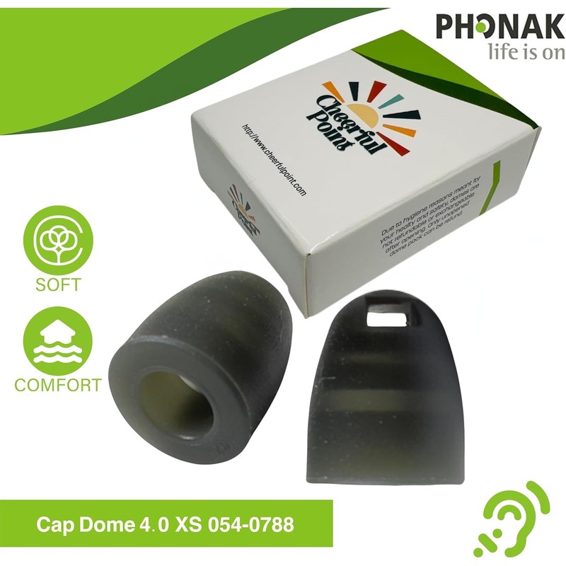 Phonak Cap Domes 4.0 – 10 Pack – Compatible with