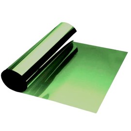 Sun Visor 59x7.9 Solar Film Strip for Windshield, Graduate Opacity on Clear Base Non Reflective and Without Metallization Sunshade Band Green