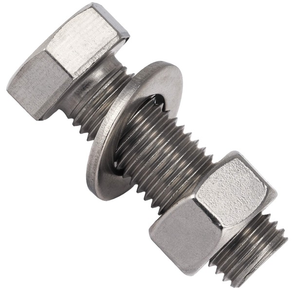 OPIOL QUALITY® Hexagon Bolts M10 x 30 with Nuts and