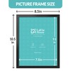 LaVie Home 8x10 Picture Frame for Wall Display, 8x10 Black