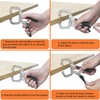 4 Pack 6 Inch C Clamp Locking Pliers,Locking C Clamp