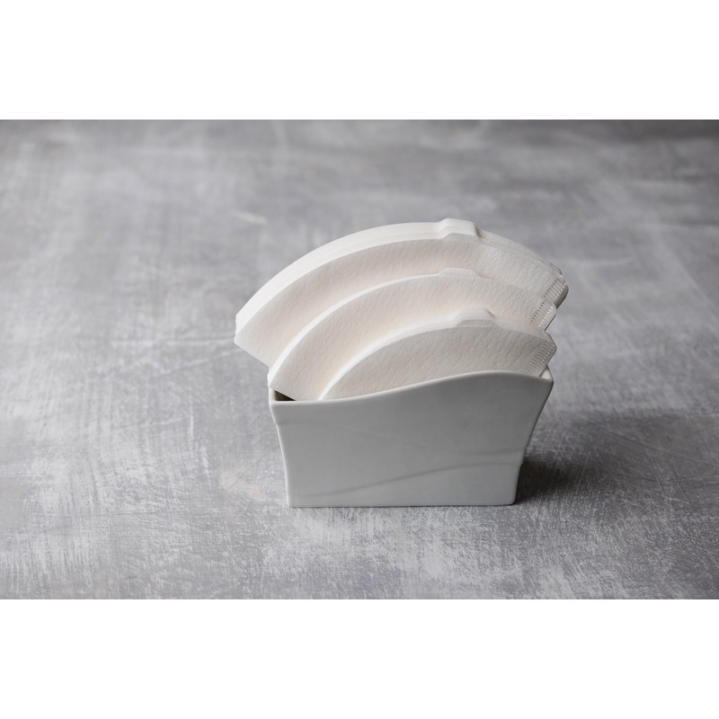 Hario Hario V60 Paper Coffee Filter, Size 02, White, 100ct