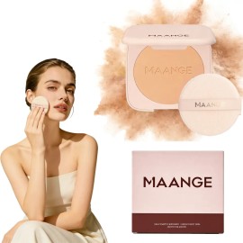 Polvo Compacto De Fijador Matte Maquillaje Hipoalergenico