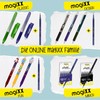 Online magiXX, 3 x Cat Erasable Gel Pens, Blue Erasable