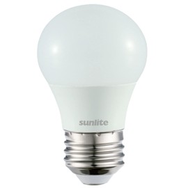 Sunlite LED A15 Refrigerator Light Bulb, 5.5 Watts (40W Equivalent), 450 Lumens, Medium Base (E26), Dimmable, Frosted Finish, UL Listed, 30K -Warm White, 1 Pack