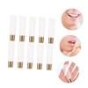Baluue 50pcs Refillable Lip Balm Tubes Lip Gloss Containers with