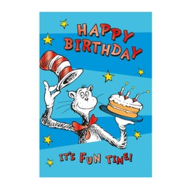 DR SEUSS Birthday Card Cat In the Hat Birthday Card