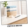 iplusmile 6pcs Crevice Cleaning Brush with Stiff Bristles Ergonomic Handle