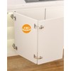 Chibery 2 Pack 135° Lazy Susan Hinges, Kitchen Corner Cabinets,