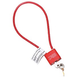 Premium Tactical Supply Cable Gun Lock with Key (15") - Keyed Alike - California Approved Safety Device - Secures Pistol, Rifle, Shotgun, Revolver, and Other Firearm Types (2 Pack)