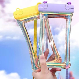 Floating Air Pocket Waterproof Case for Smartphones and Cell Phones Aurora Waterproof Case for Water Parks and Water Play / 물에뜨는 에어포켓 방수팩 스마트폰 핸드폰 오로라 방수케이스 워터파크 물놀이